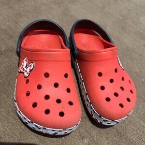 Disney Crocs size 2 youth